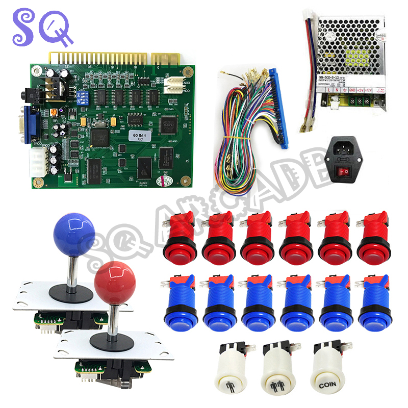 Arcade Button Pcb - Arcade 60-in-1 Multi Game PCB-bord Cocktailkast