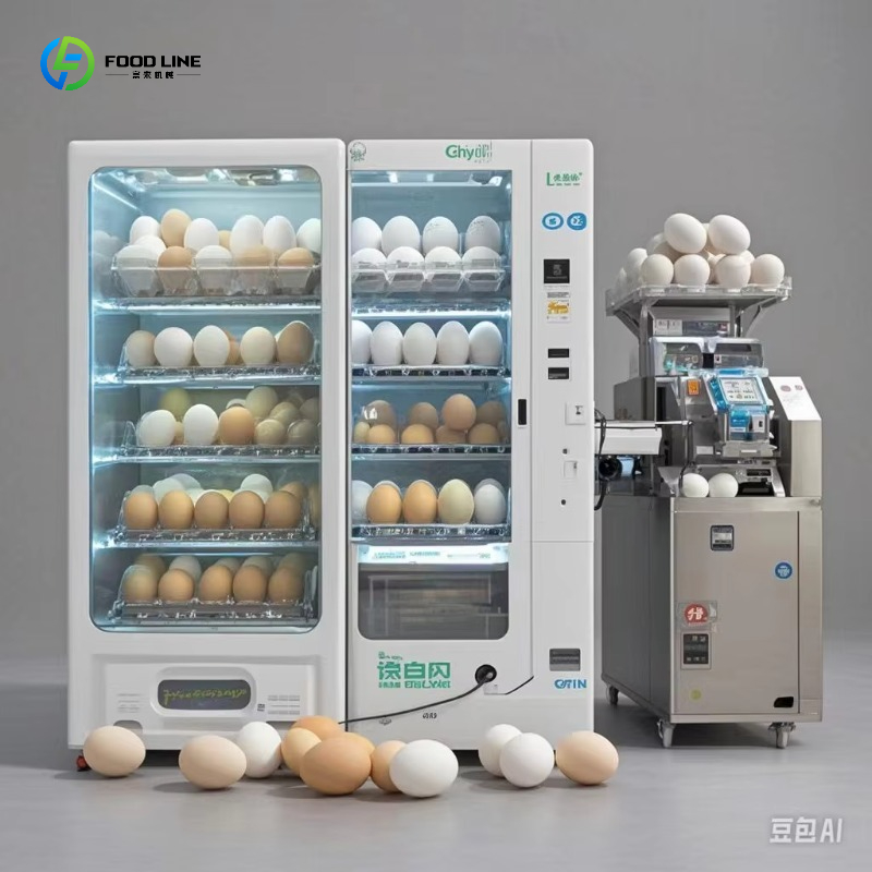 Commercial Vending Machine - Zelfbedieningsautomaat voor eieren, hoge capaciteit, automatische