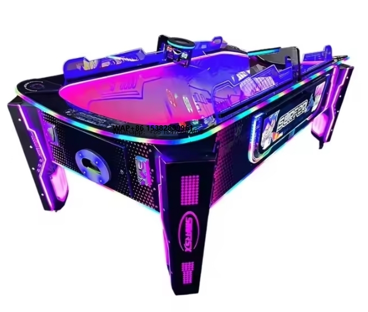Arcade Games & Vending Co - Nieuwe product muntbediende 2-persoons airhockey sportspelmachine