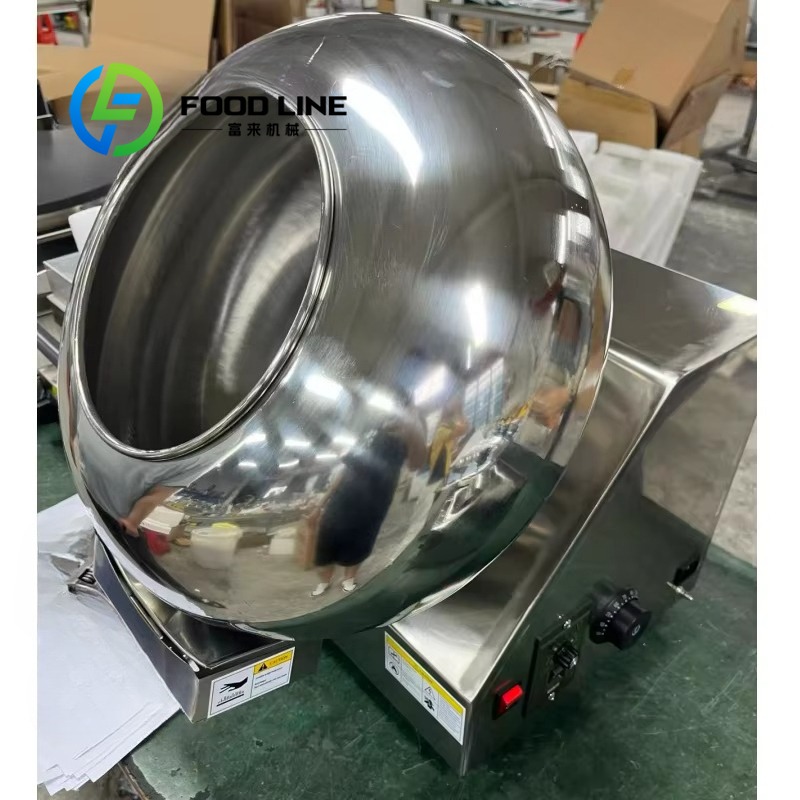 Bubble Gum Machine - Kauwgom pinda's Chocoladebonen Coating Pan Koffie
