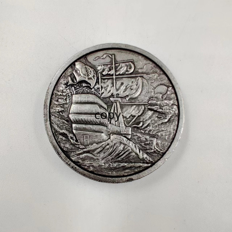 Token Coin Mechanism - Zeven Reeks Amerikaanse Pirates Coin Magic