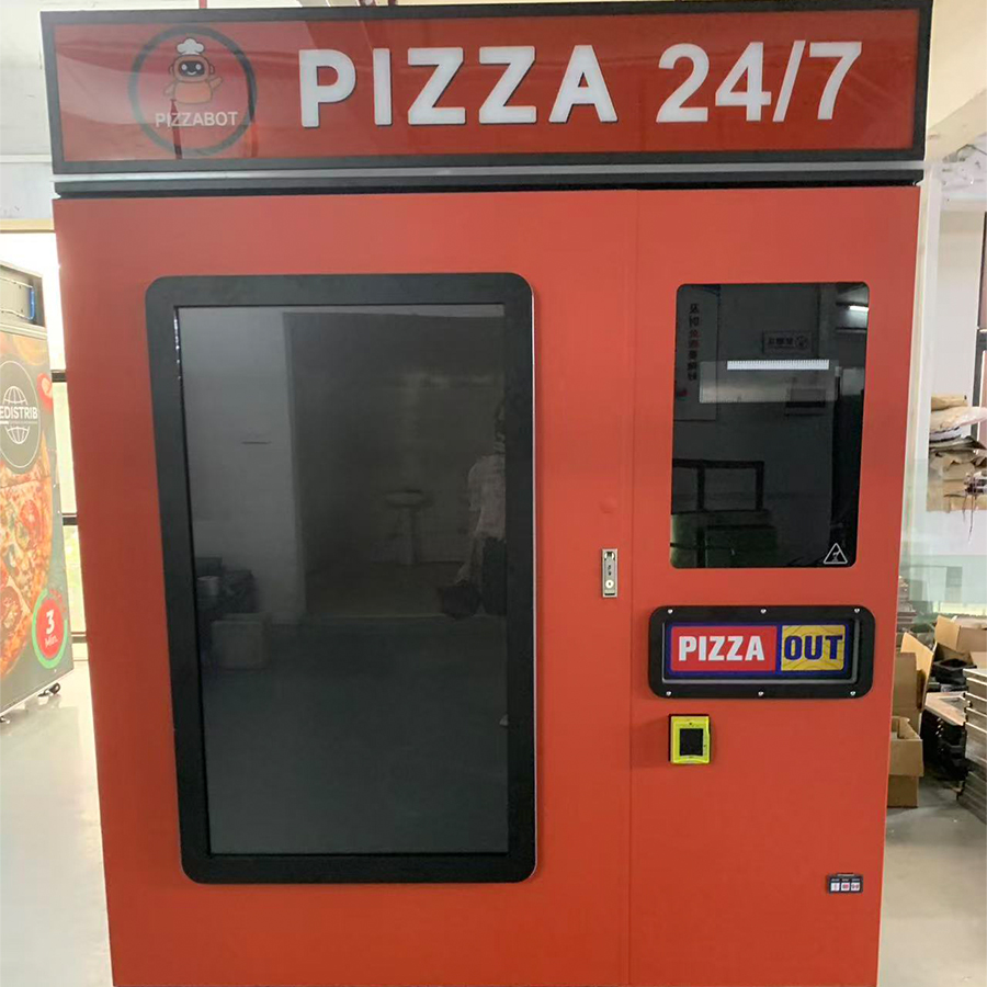 Commercial Vending Machine - Op maat gemaakte automaten voor fastfoodpizza's,