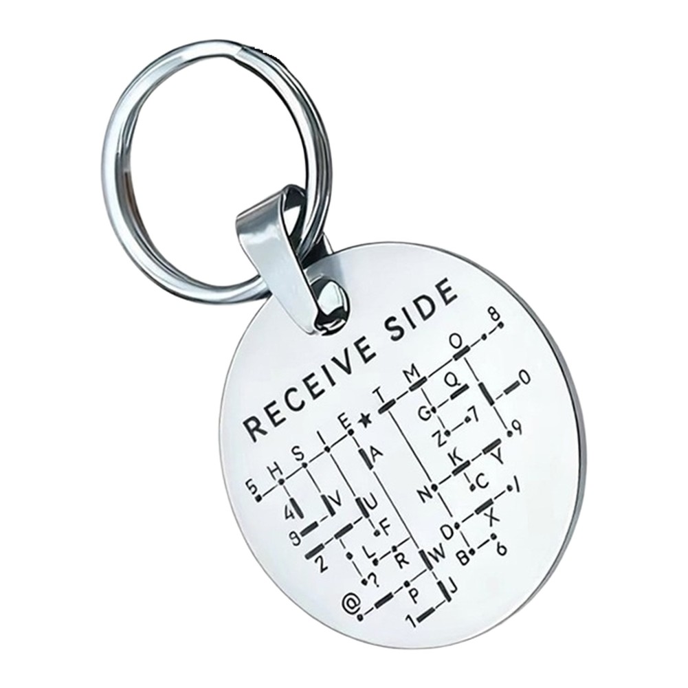 Token Coin Mechanism - Decoratieve trainingsmunt Trainingsmunt Radio-sleutelhanger Token CW-trainingsmunt
