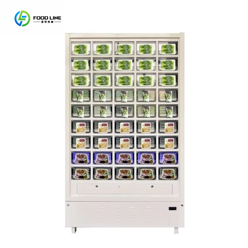Commercial Vending Machine - Verse voedsel, broodjes, fruit, eieren, lockers,