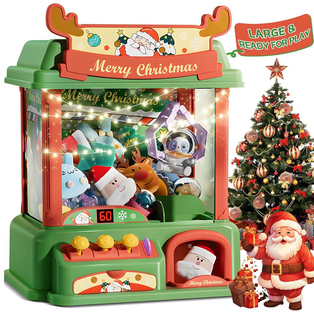 Kerst Klauw Machine Voor Kinde - Vending Game recensie en prijs