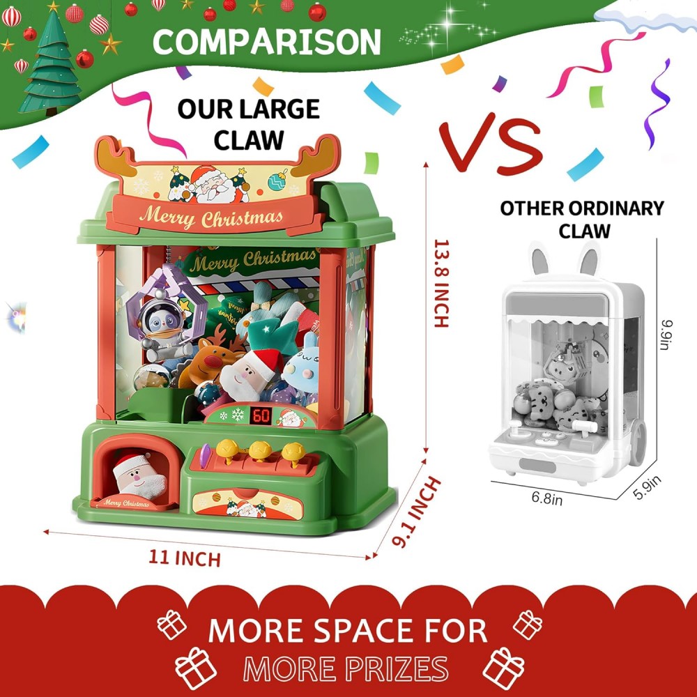 Kerst Klauw Machine Voor Kinde - Vending Game recensie en prijs