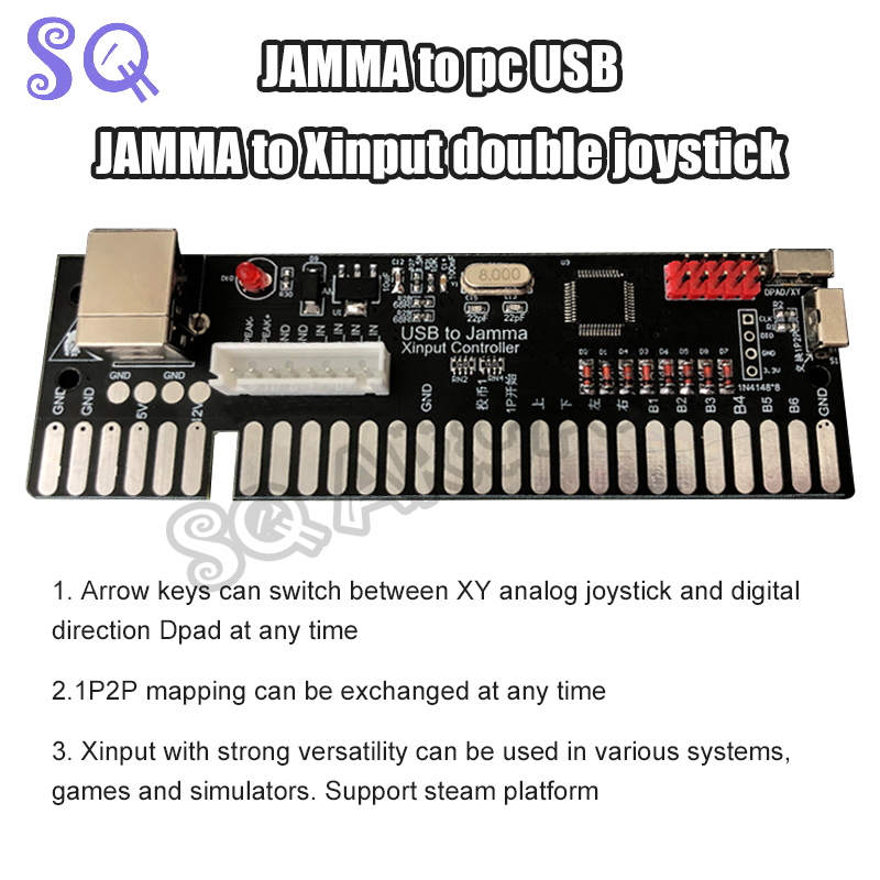 Usb Naar Jamma Xinput Controll - Coin Acceptor Selector recensie en prijs
