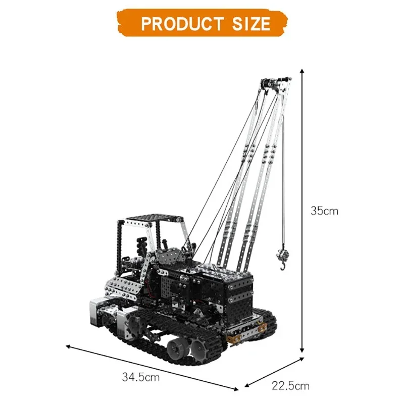 DIY Metal RC Kraan Elektrische - Claw Crane Machine recensie en prijs