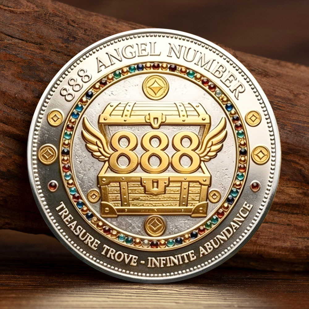 2D Goud Verzilverd 888 Engelnu - Token Coin Mechanism recensie en prijs