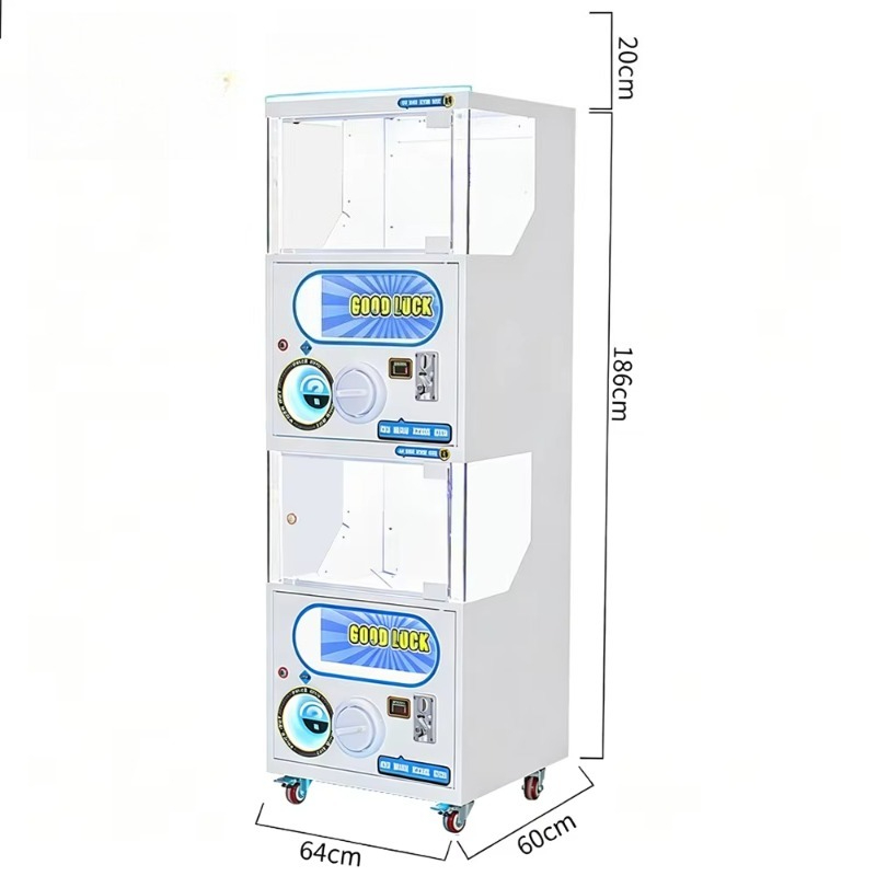Transparante kast capsule spee - Vending Game recensie en prijs