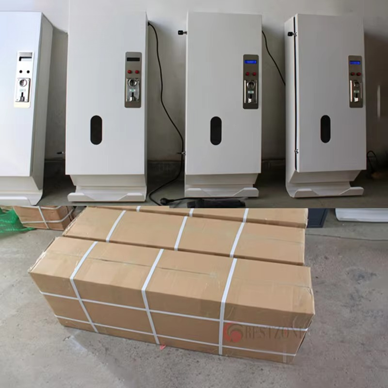 Paraplu-automaat met munt- en  - Bill Acceptor Vending recensie en prijs