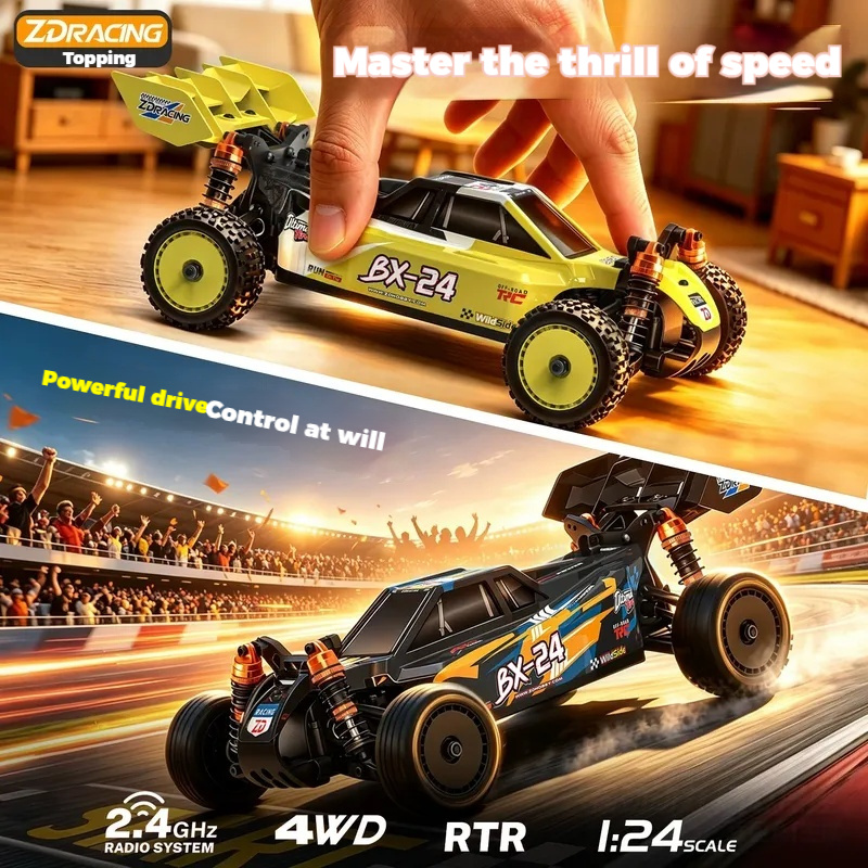 Zd Racing 1/24 Bx 24 4wd Borst - Racing Arcade Cabinet recensie en prijs