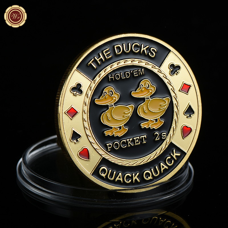 THE DUCKS Poker Casino Chips C - Token Coin Mechanism recensie en prijs