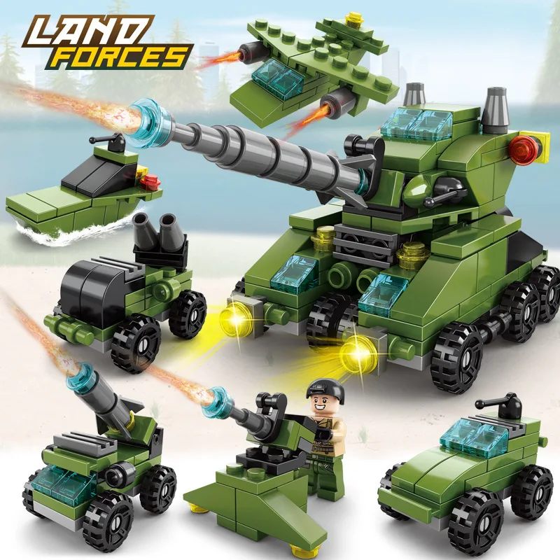 6-in-1 Mega City Bouwset - Pol - Claw Crane Machine recensie en prijs
