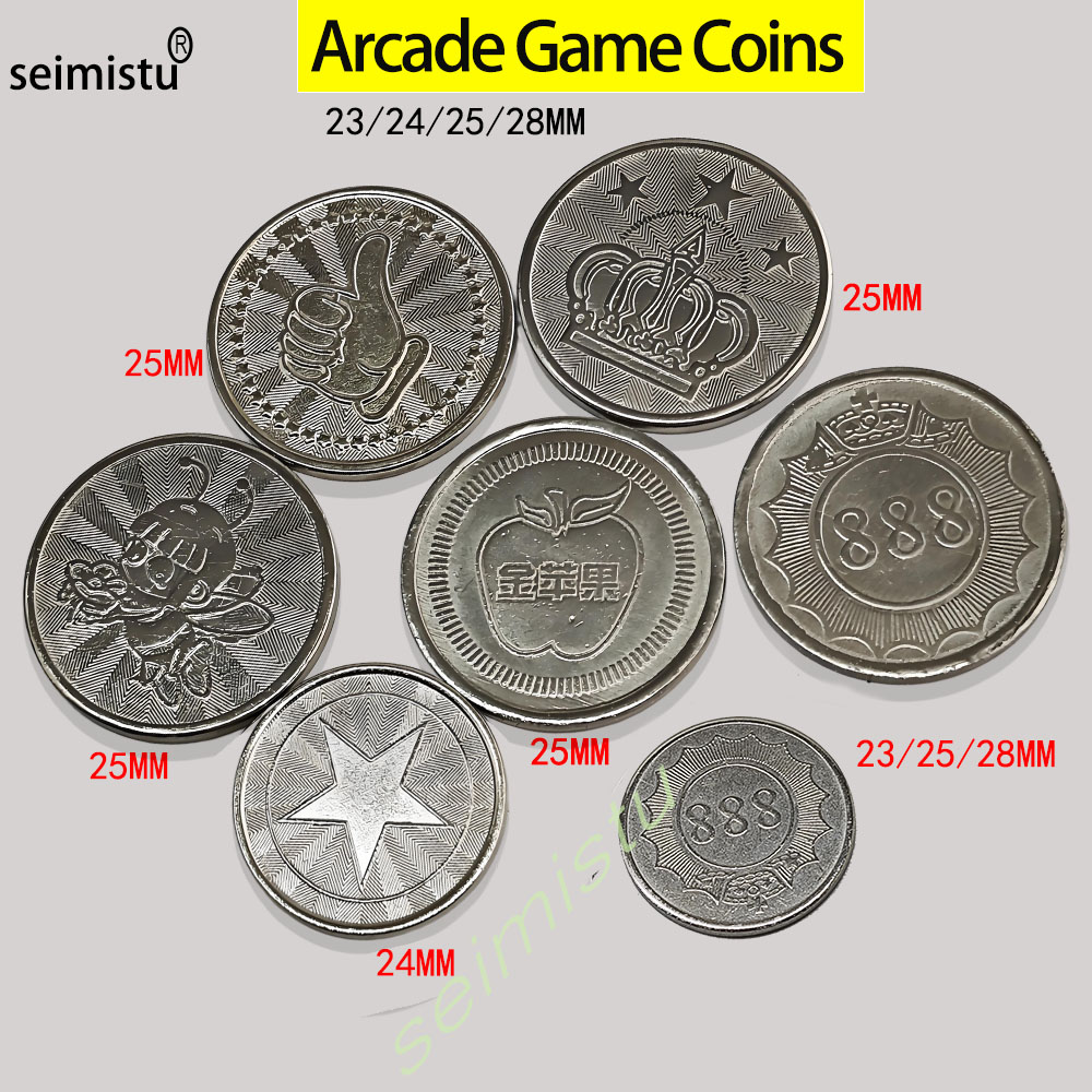 100 stks Rvs 23/24/25mm Tokens - Coin Acceptor Selector recensie en prijs